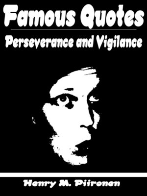 cover image of Famous Quotes on Perseverance and Vigilance